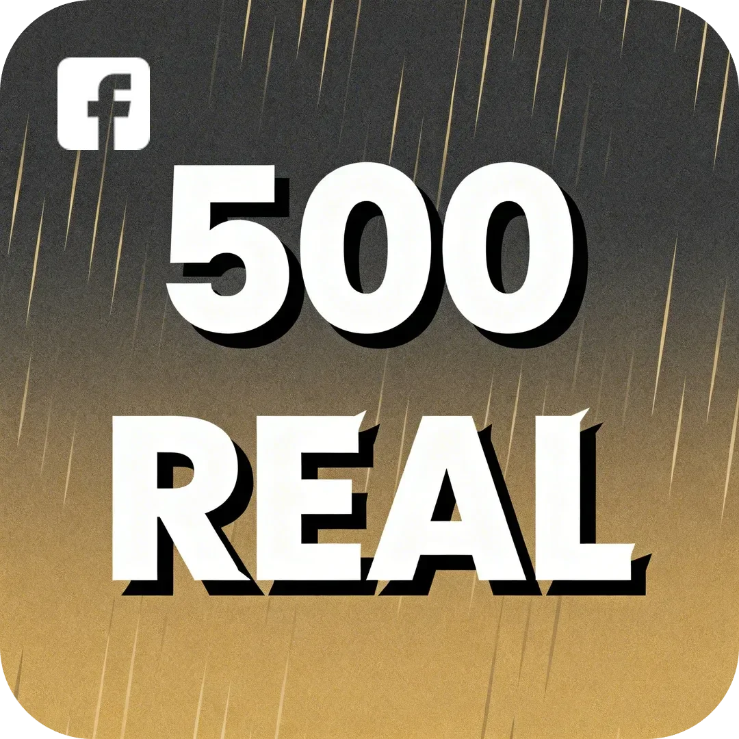 Página oficial da 500real no Facebook